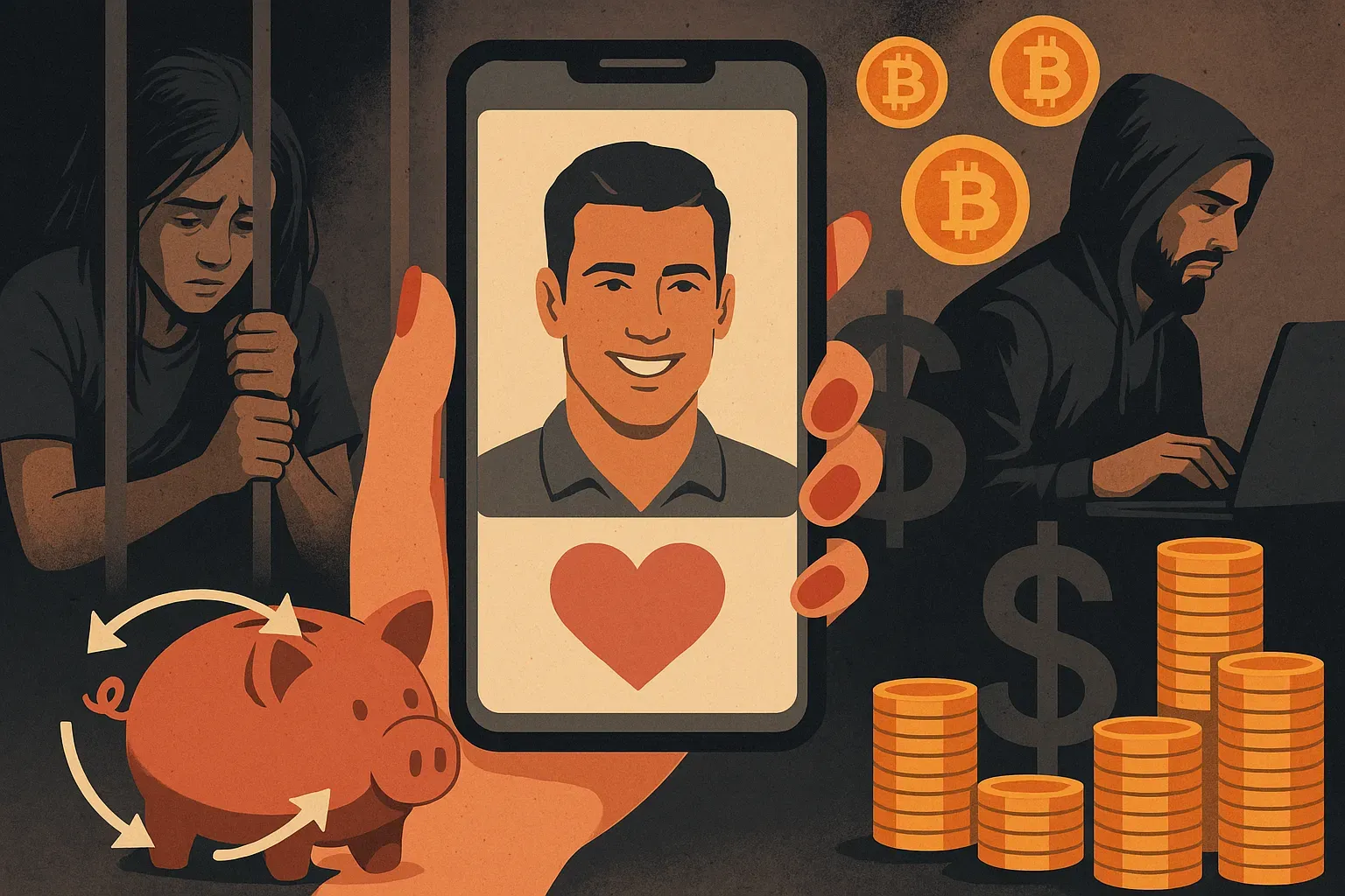 Romance Scams, Crypto Laundering, and Human Trafficking: Inside the $8.2M Pig Butchering Case