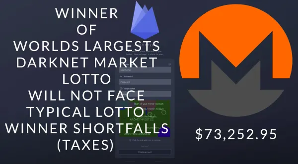 Darknet Market Archetyp Lotto Awards 514.865 XMR Jackpot