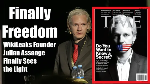 WikiLeaks Founder Julian Assange Finally Sees the Light