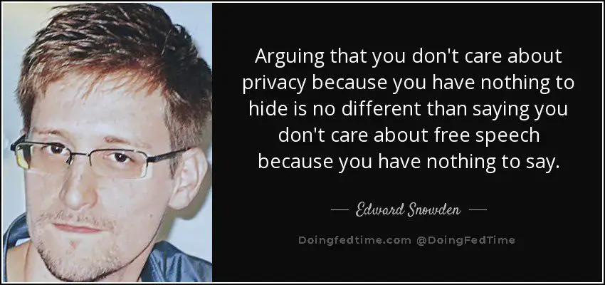 Edward snowden on free speech